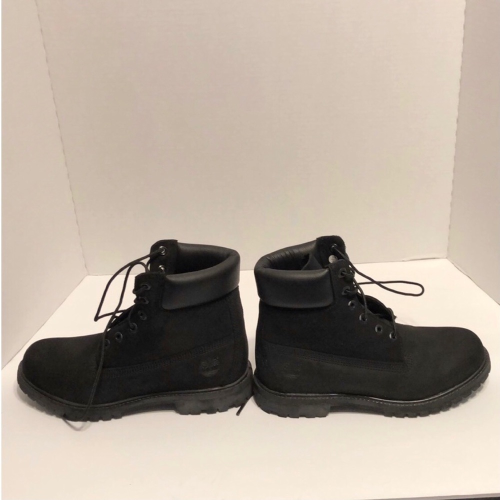 Brand New Timberland black boots, feel like size 8